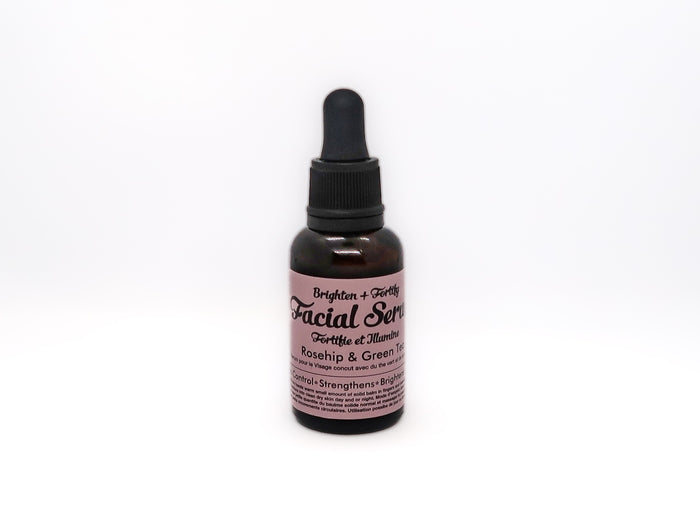 NEW! Brighten + Fortify Facial Serum • Blemish Control