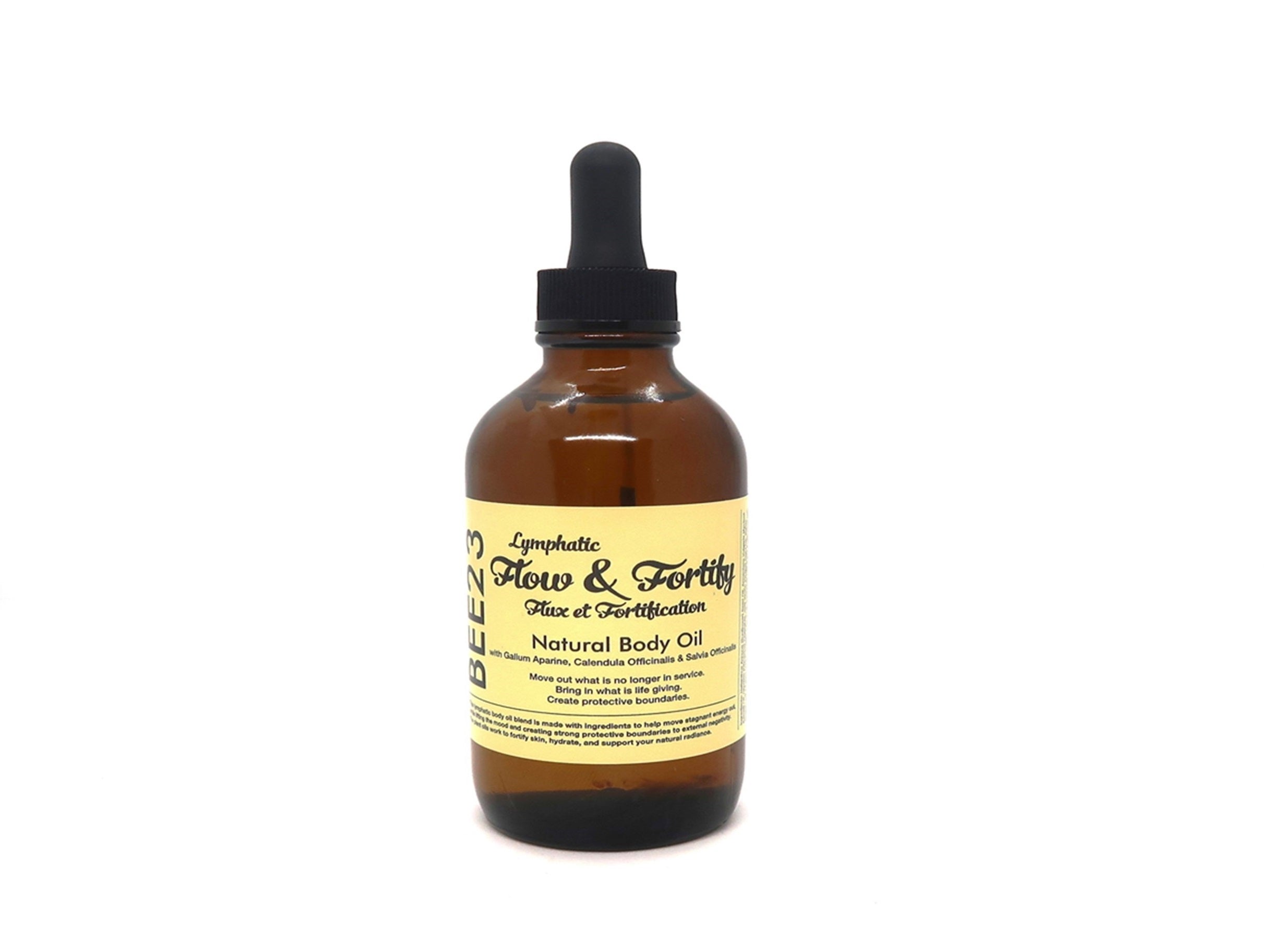 NEW! Lymphatic Flow + Fortify Body Oil Move Waste • Attract Positive • Protect