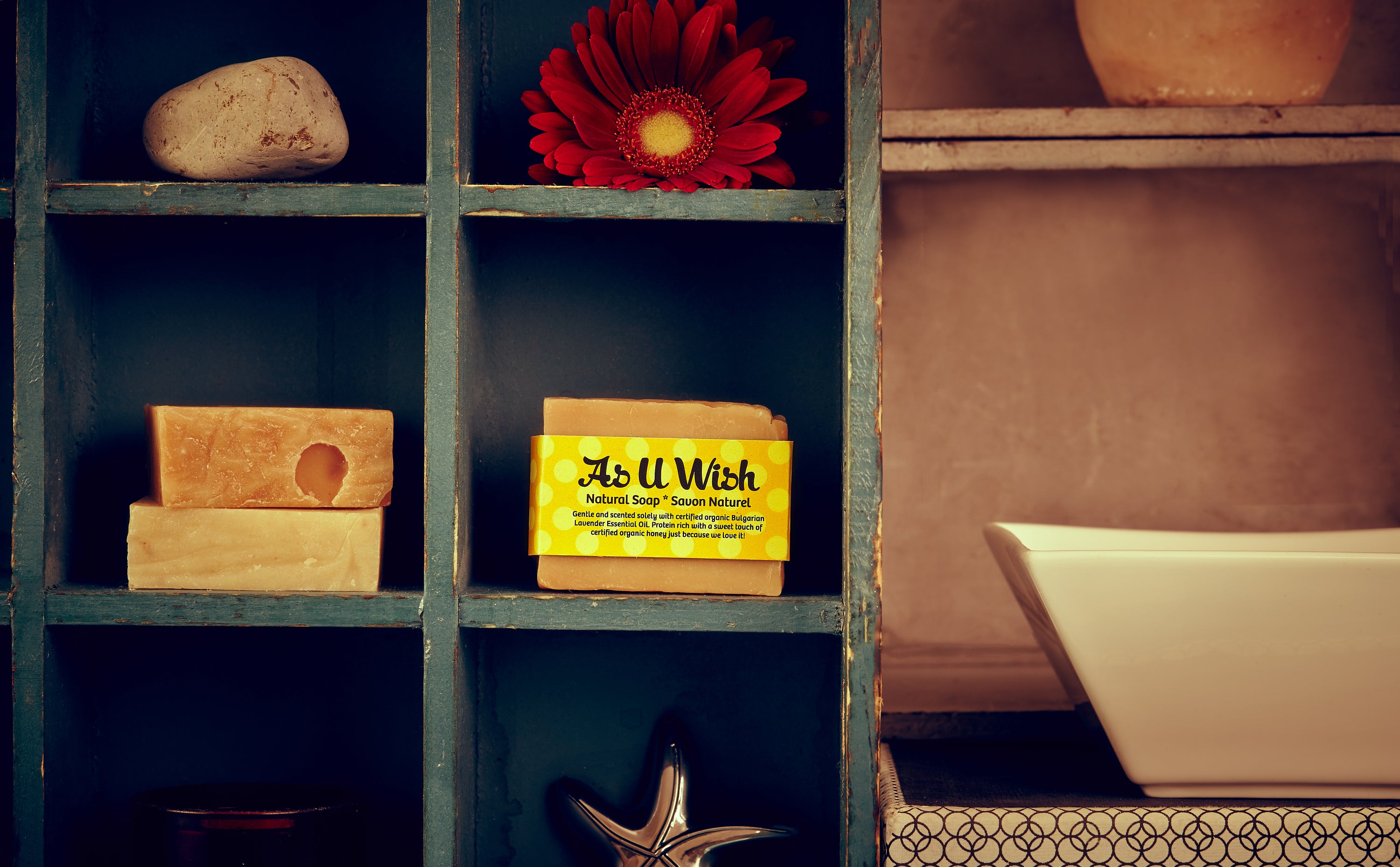 As U Wish Natural Soap Bar