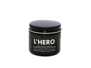L'HERO Rich Facial Skin Balm - Moisturizer for Dry Skin • Smoothes • Brightens