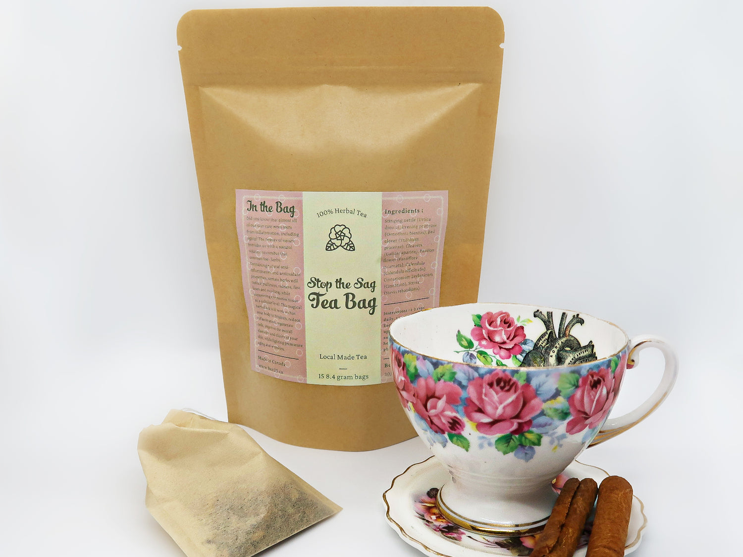 Stop the Sag Tea Bag